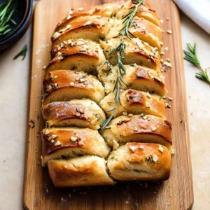 Rosemary Garlic Pull Apart Bread