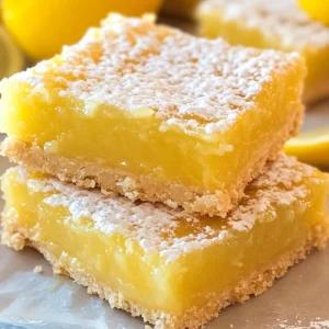 Super Easy Lemon Bars
