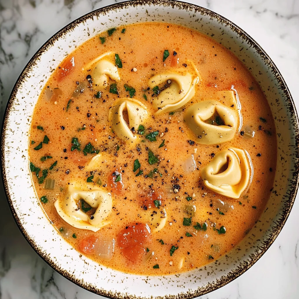 Tomato Tortellini Soup Recipe
