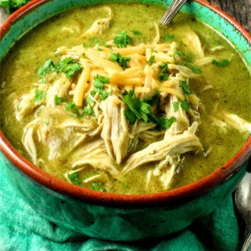 Creamy Green Enchiladas Chicken Soup