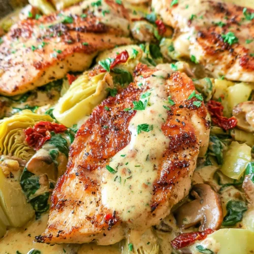 Creamy Pepperoncini Chicken Skillet Keto Recipe