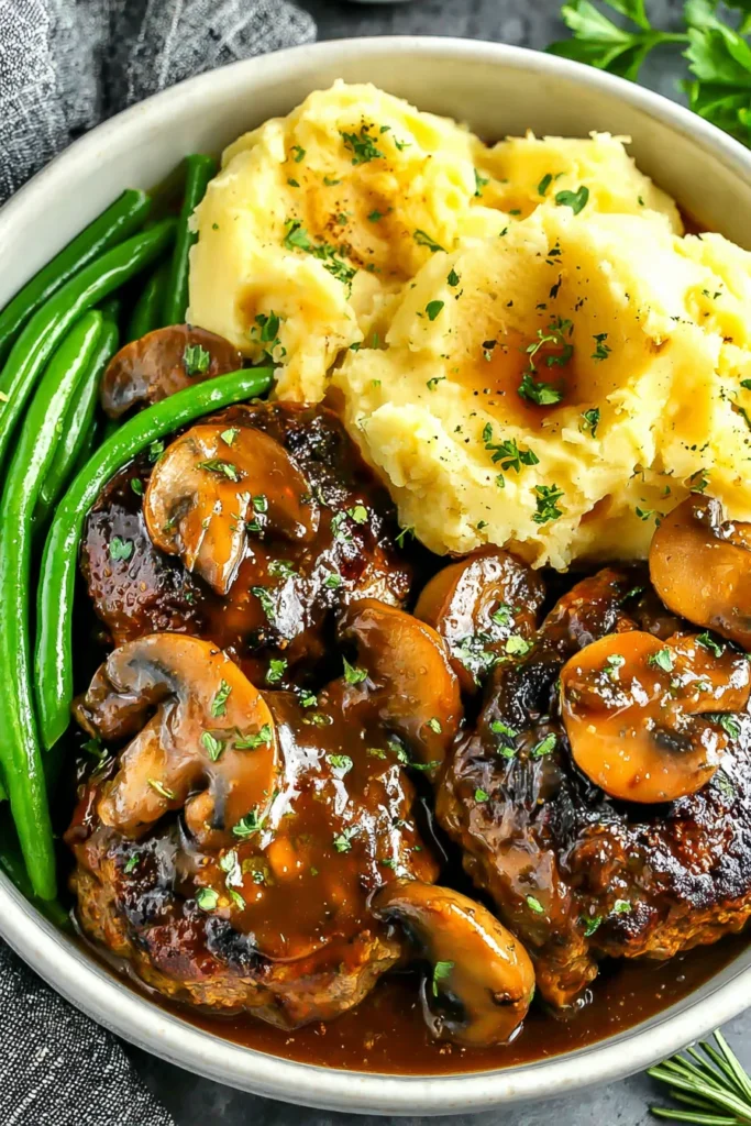 Easy Slow Cooker Salisbury Steak Recipe