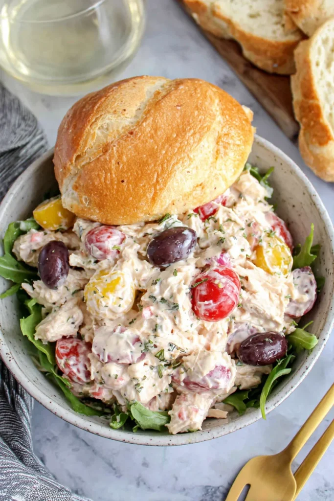 Italian Grinder Chicken Salad