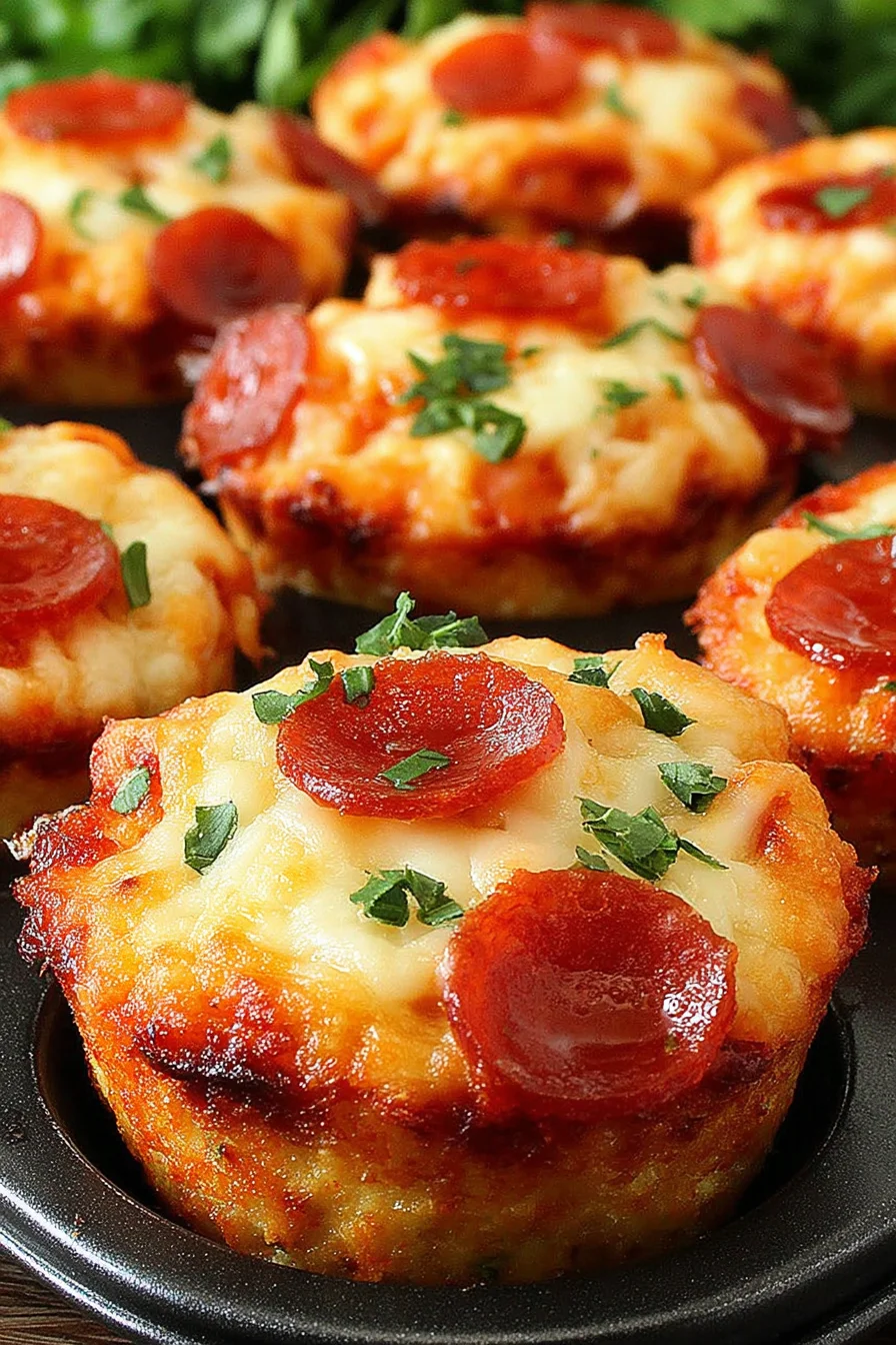 Keto Carnivore Pizza Muffins – The Perfect Low-Carb Bite!