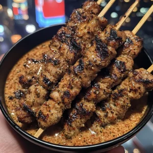 Korean BBQ Chicken Skewers with Sweet Chili Dip