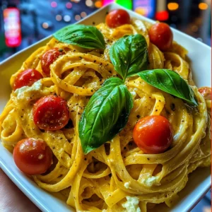 Lemon Ricotta Pasta with Fresh Basil & Cherry Tomatoes