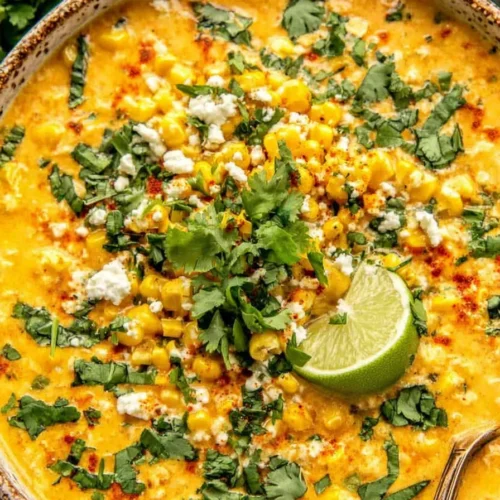 Mexican Street Corn Soup recipe