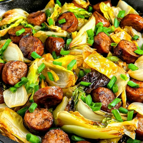 Sausage and Cabbage Stir Fry (30-Minutes)