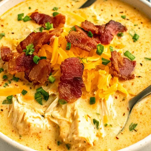 Slow Cooker Keto Chicken Cream Cheese Soup