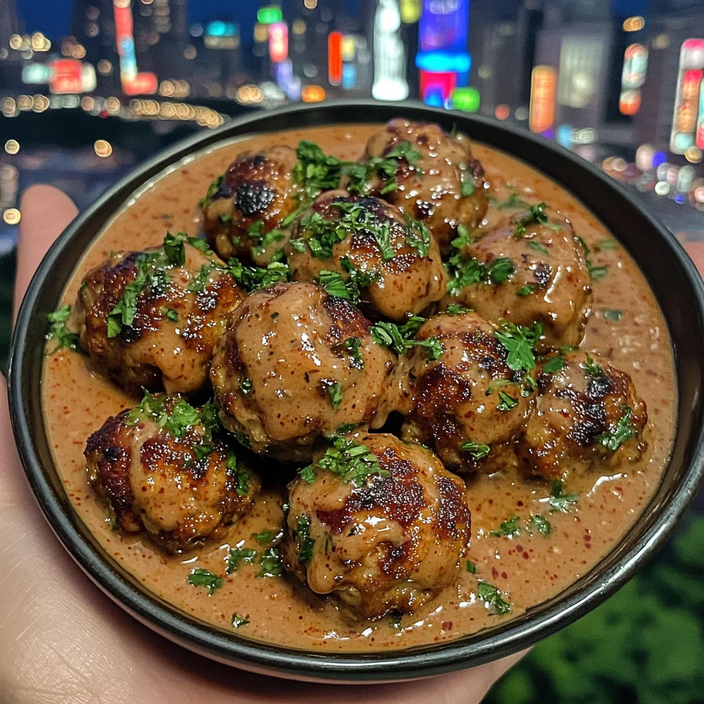 Sweet and Sour Chicken Meatballs with Tangy Chili Dip