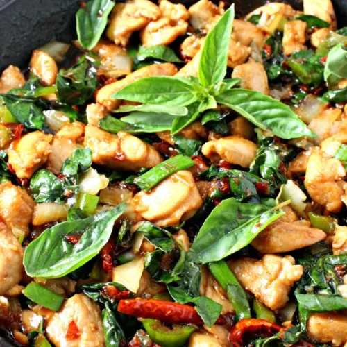 Thai Basil Chicken Keto Recipe