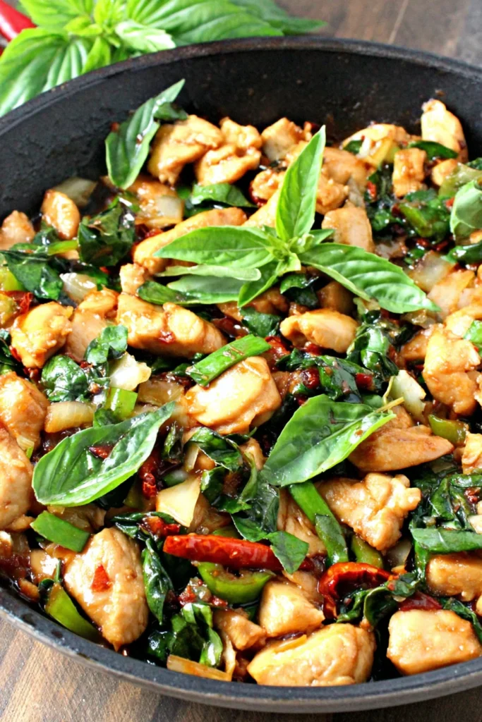 Thai Basil Chicken Keto Recipe