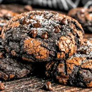 20-Minute Fudgy Chocolate Brownie Cookies (No Chill)