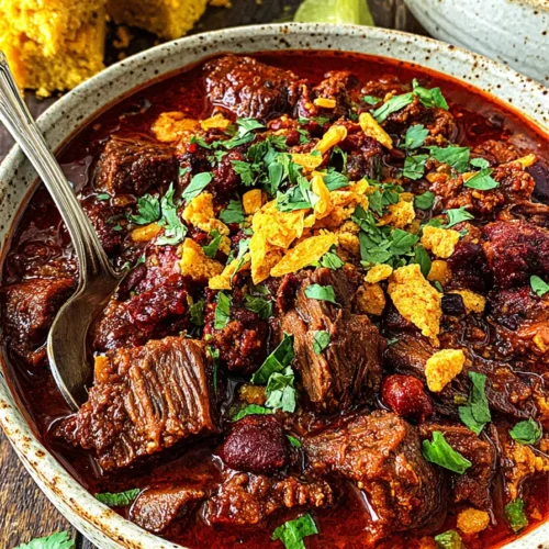 Award Winning Short Rib and Chorizo Chili
