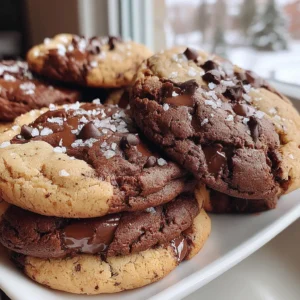 Brown Butter Coffee Toffee Cookies
