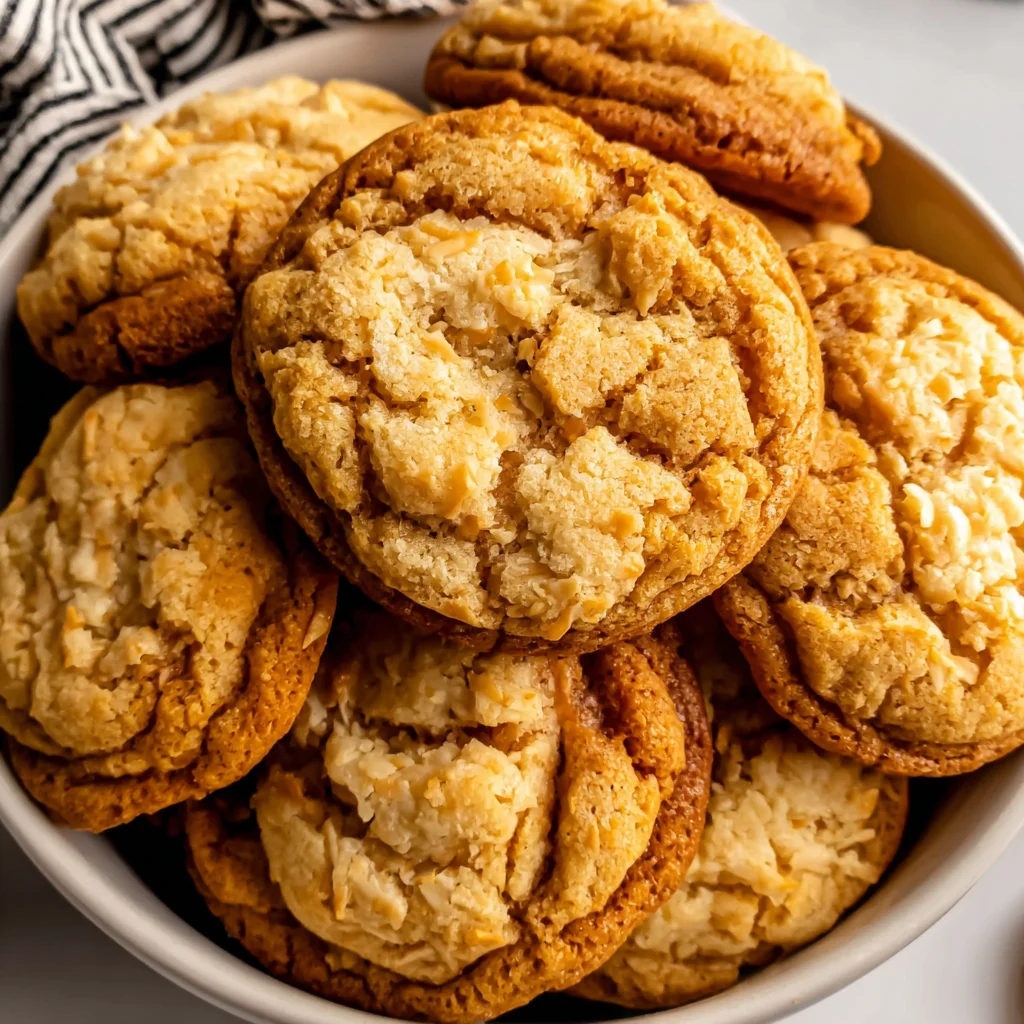 Chewy Coconut Cookies