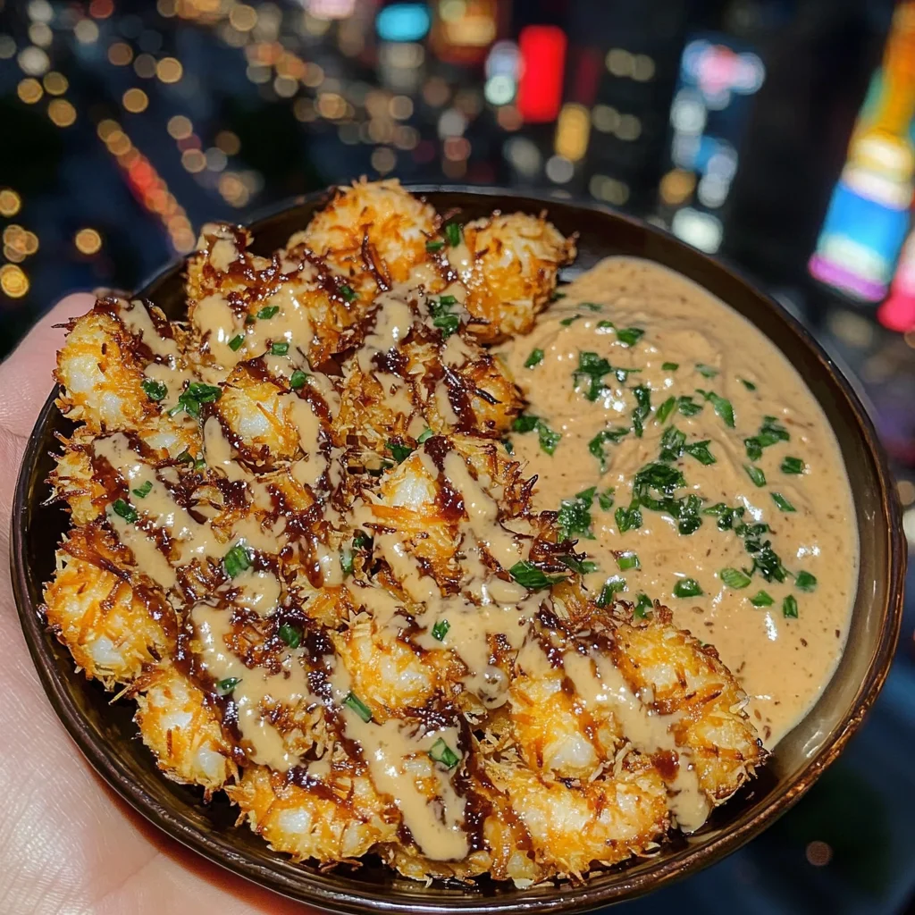 Crispy Coconut Shrimp with Sweet Pineapple Sauce