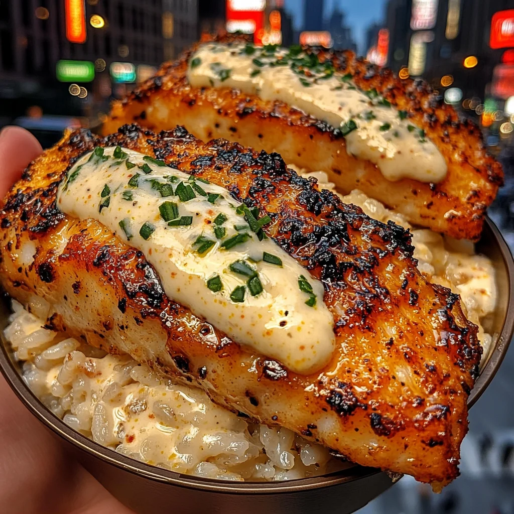Crispy Fish Rice Bowls with Zesty Lemon Ranch
