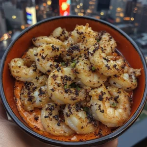 Crispy Garlic Butter Shrimp with Sweet Chili Dip