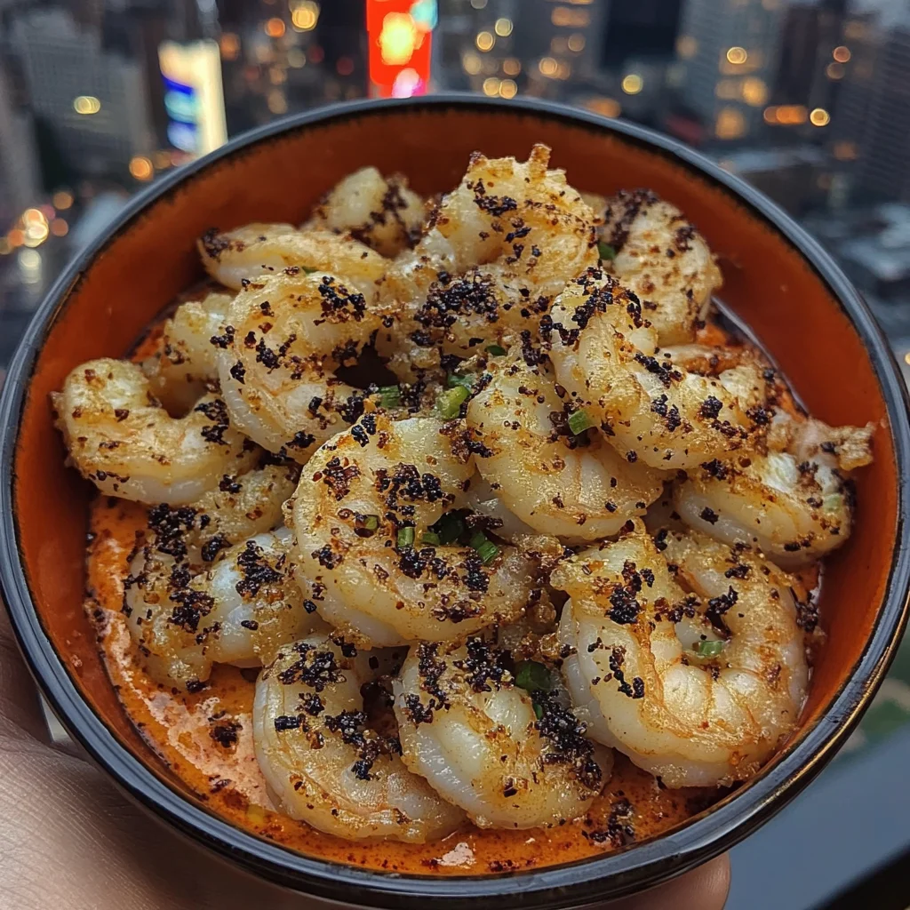 Crispy Garlic Butter Shrimp with Sweet Chili Dip