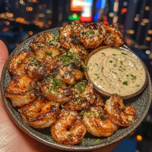 Crispy Honey Butter Shrimp with Tangy Lime Dip