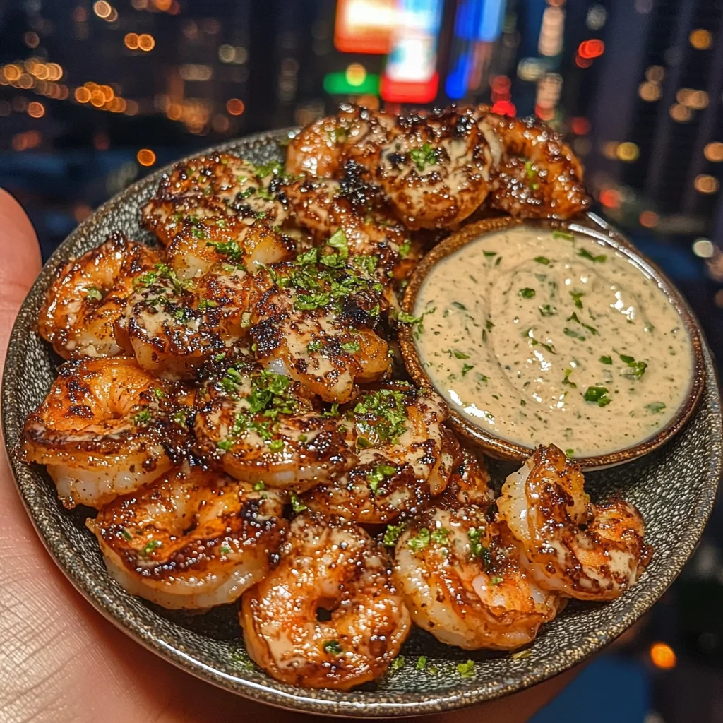 Crispy Honey Butter Shrimp with Tangy Lime Dip