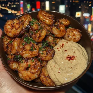 Crispy Honey Garlic Shrimp with Spicy Mayo Dip