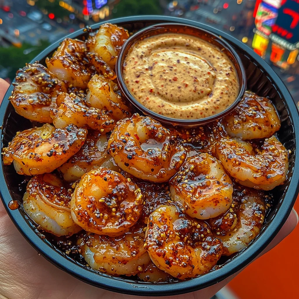 Crispy Honey Garlic Shrimp with Tangy Chili Dip