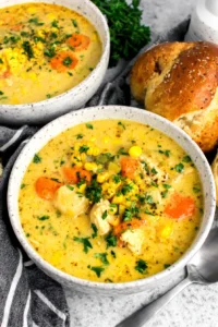 Crockpot Chicken Corn Chowder