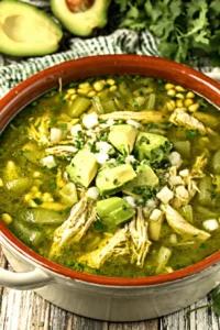 Easy Pozole Verde de Pollo Mexicano Recipe