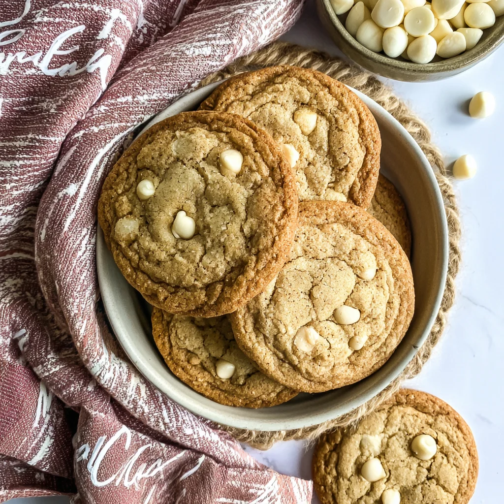 Homemade White Chocolate Macadamia Cookies Recipe