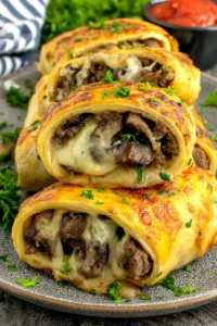 Keto Philly Cheesesteak Rolls - So Tasty & Easy To Make