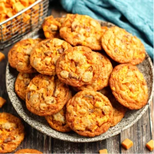 Peanut Butter Butterfinger Cookies