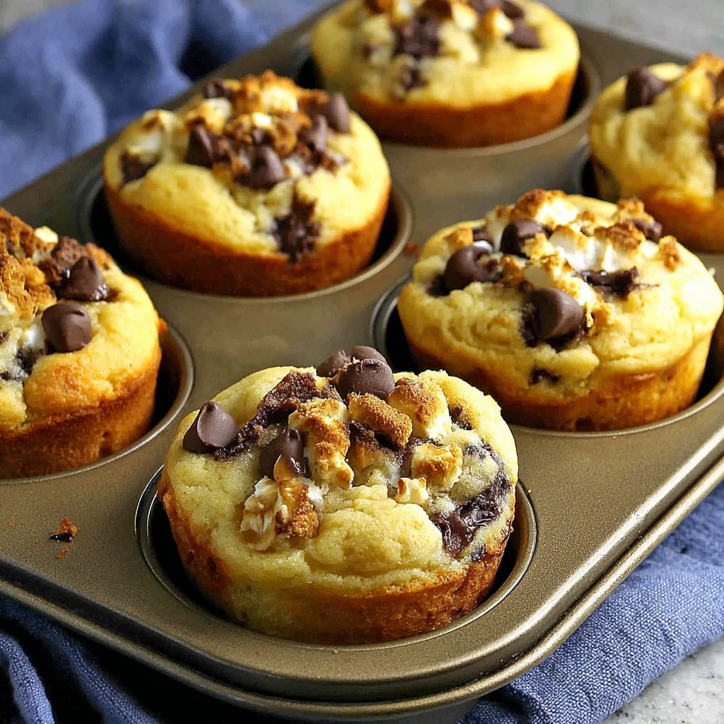 S'mores Cookie Cups - bake & bacon