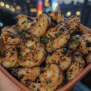 Spicy Soy Shrimp Bites with Chili Garlic Sauce