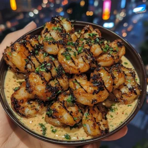 Sweet Chili Glazed Shrimp Bites with Garlic Lime Dip