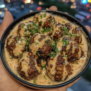 Sweet Chili Meatballs with Garlic Lime Dip