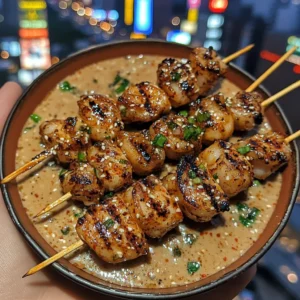 Sweet Chili Shrimp Skewers with Ginger Soy Sauce