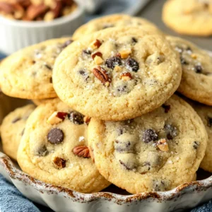 salted caramel chocolate chip cookies