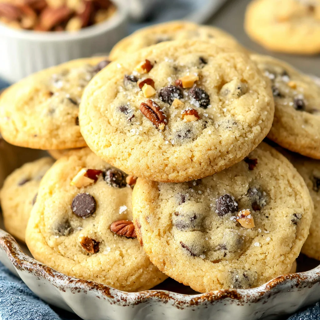 salted caramel chocolate chip cookies