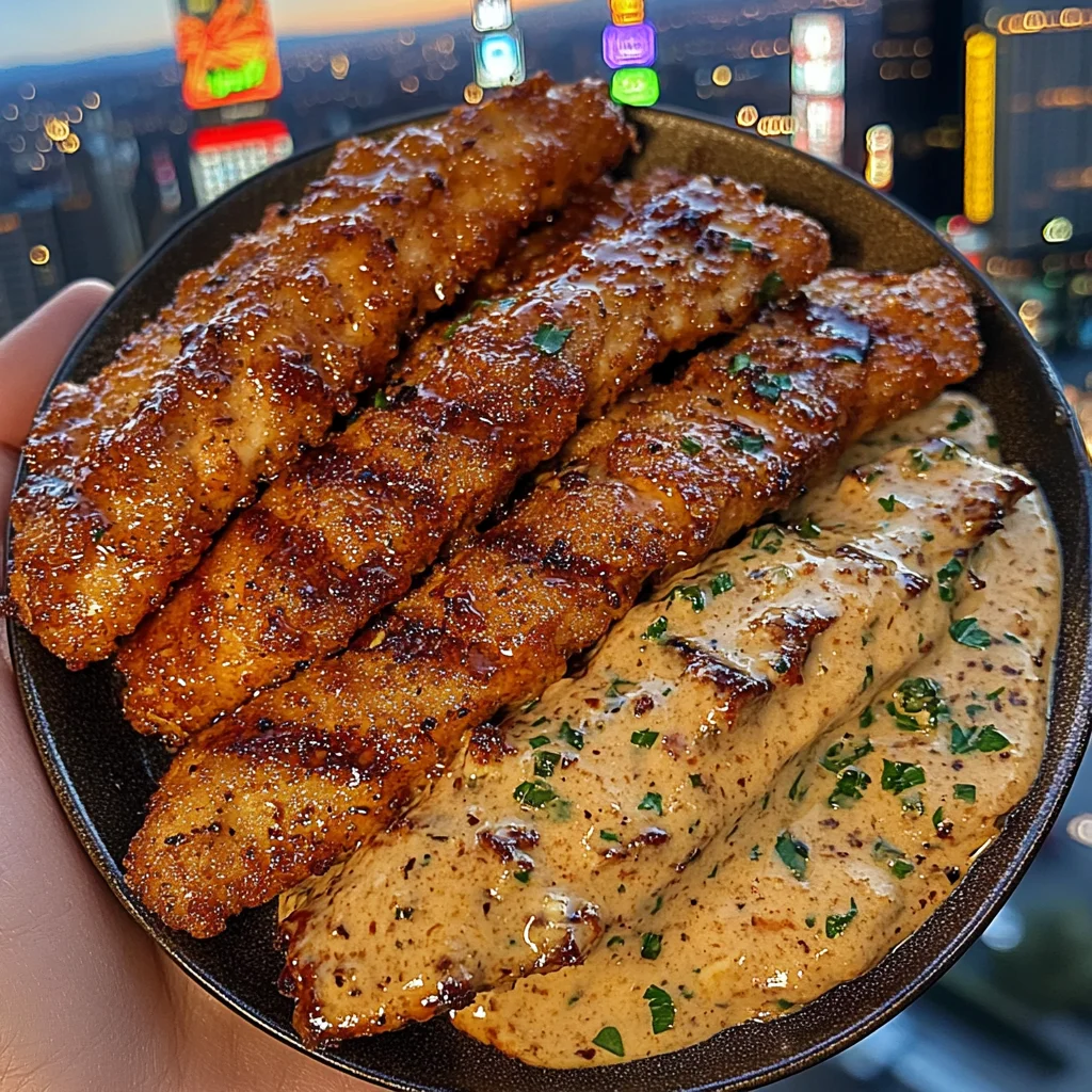 Crispy Chicken Strips and Beef Bites Harmony