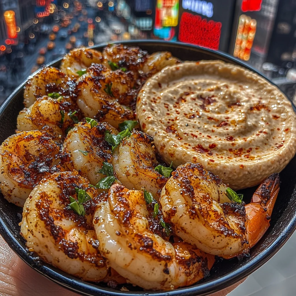 Crispy Garlic Butter Shrimp with Sweet Chili Lime Dip