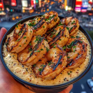 Grilled Shrimp Rice Bowls with Sweet Teriyaki Sauce
