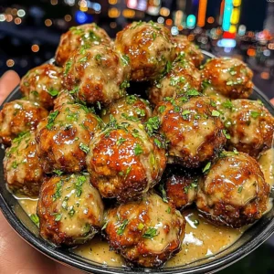 Honey Sriracha Meatballs with Garlic Lime Dip