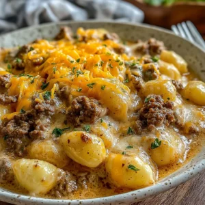 Slow Cooker Creamy Beef and Shells