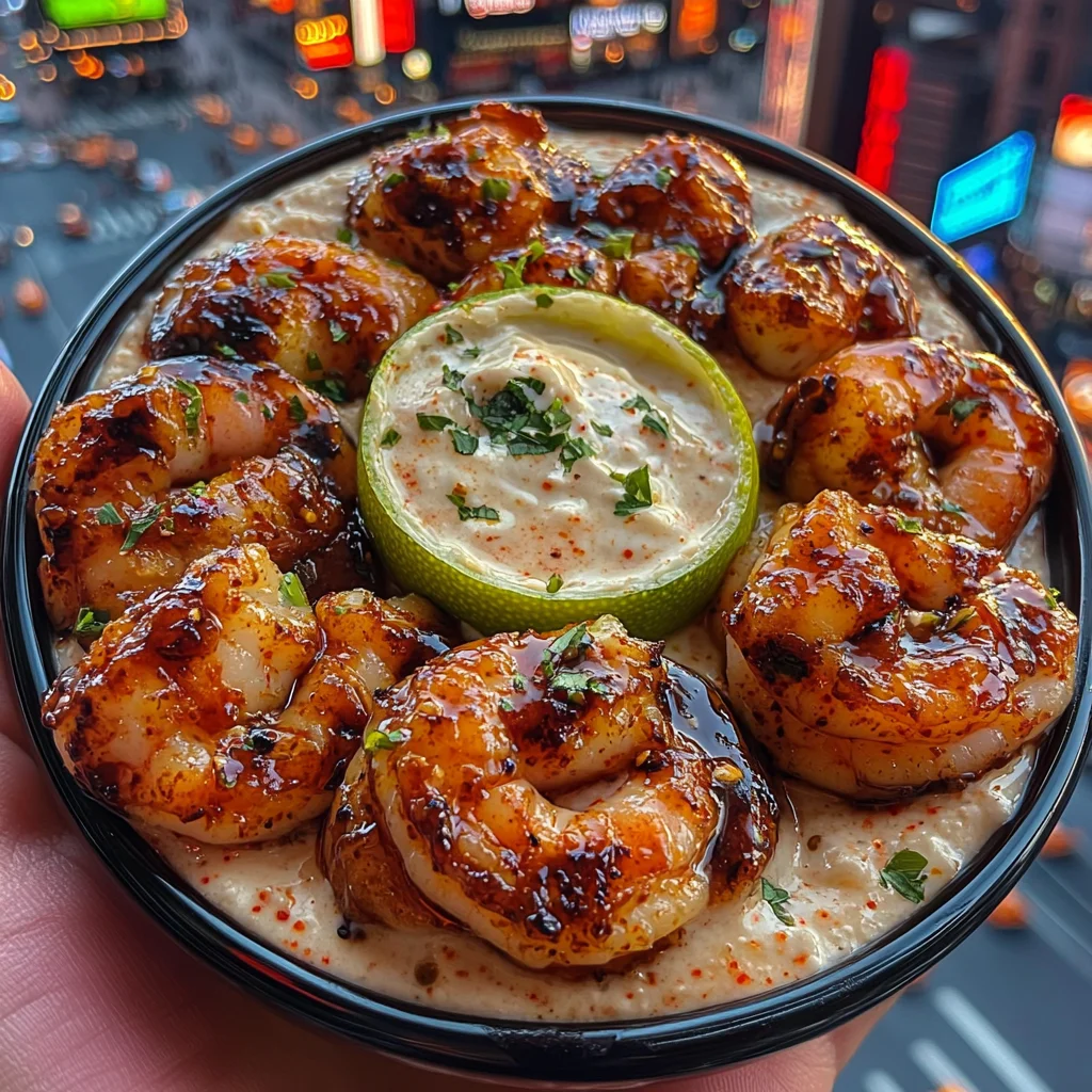 Sweet Chili Garlic Shrimp with Coconut Lime Dip