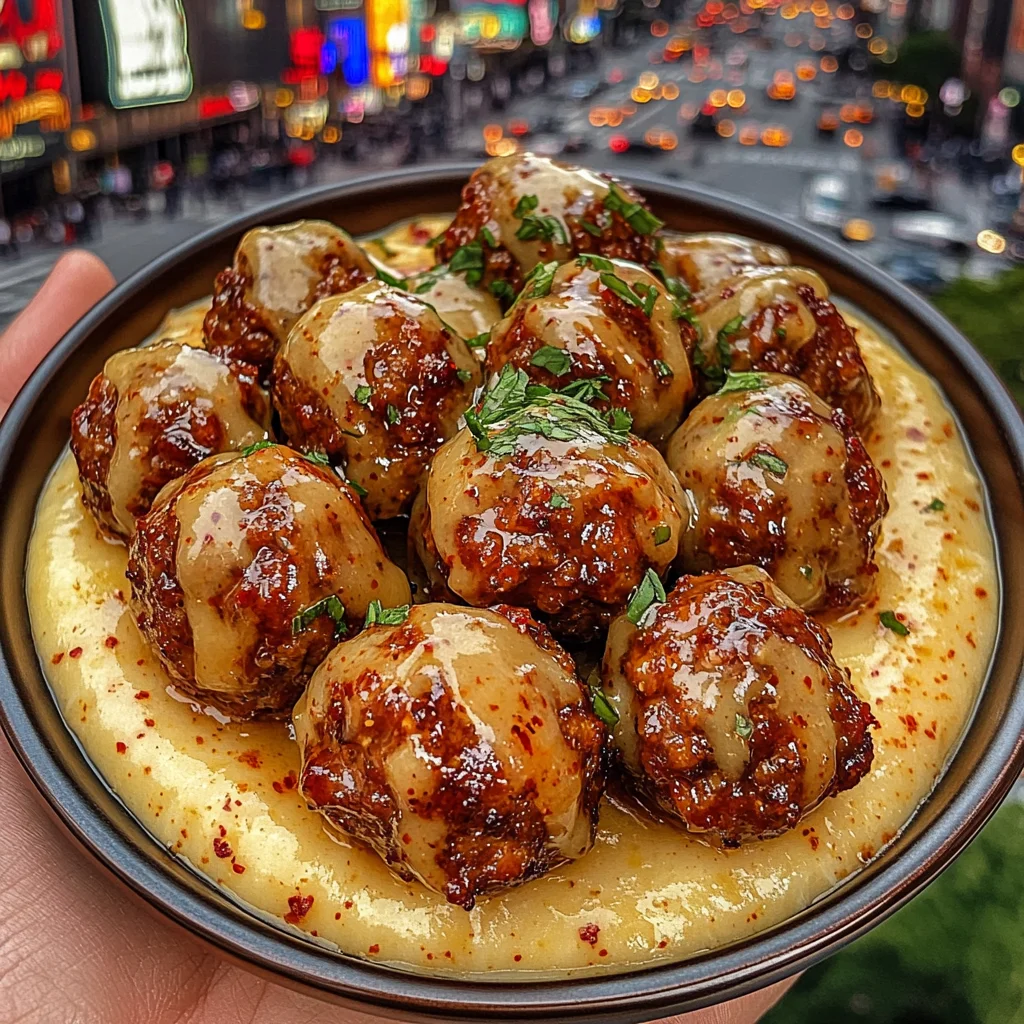 Sweet Chili Glazed Meatballs with Pineapple Sauce