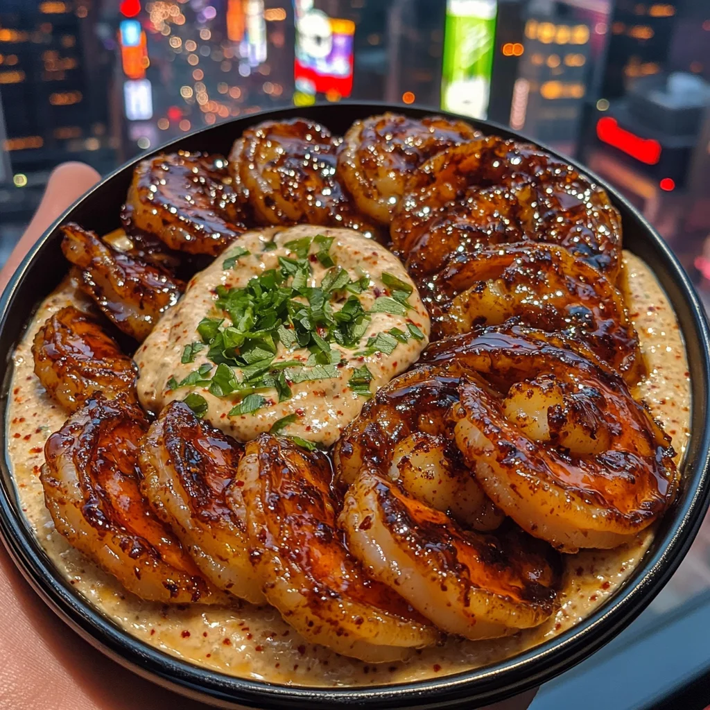 Sweet and Spicy Honey Garlic Shrimp with Chili Lime Dip