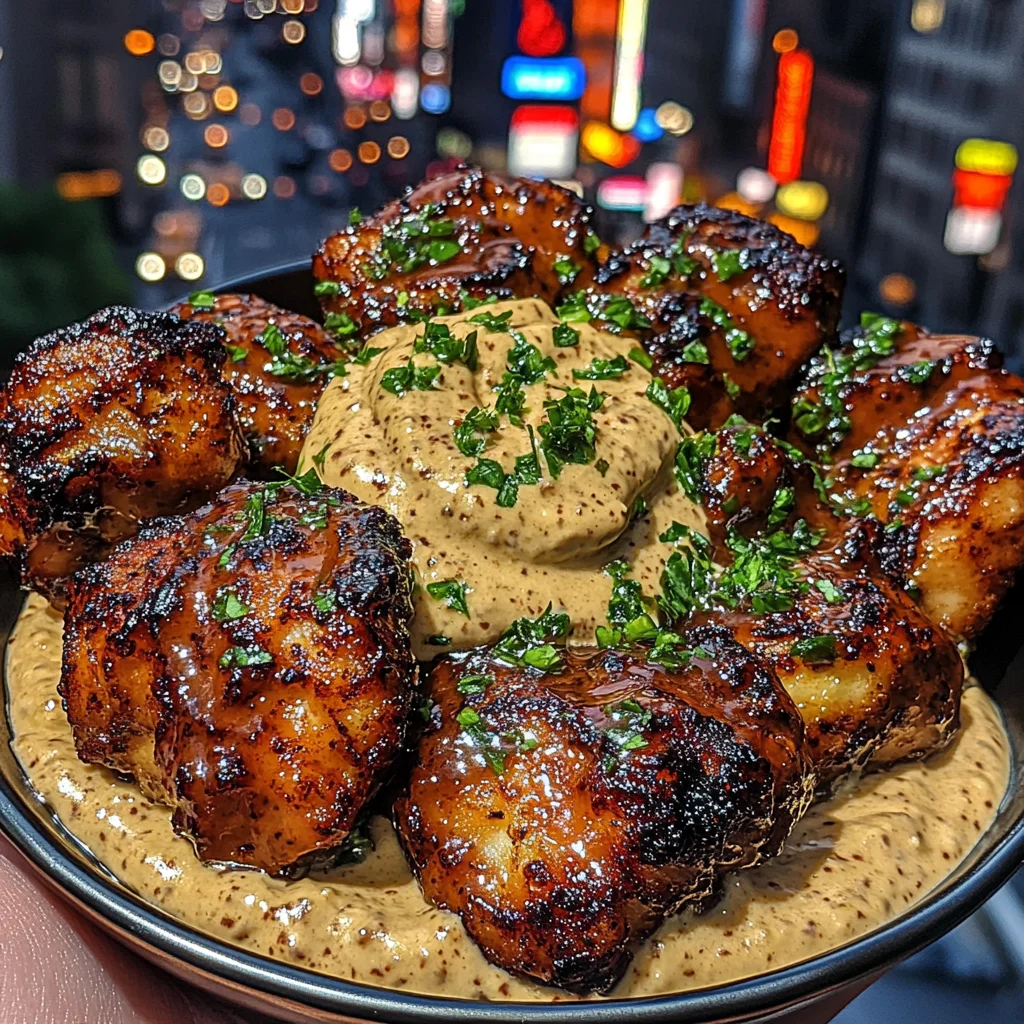 BBQ Chicken Bites with Smoky Mayo