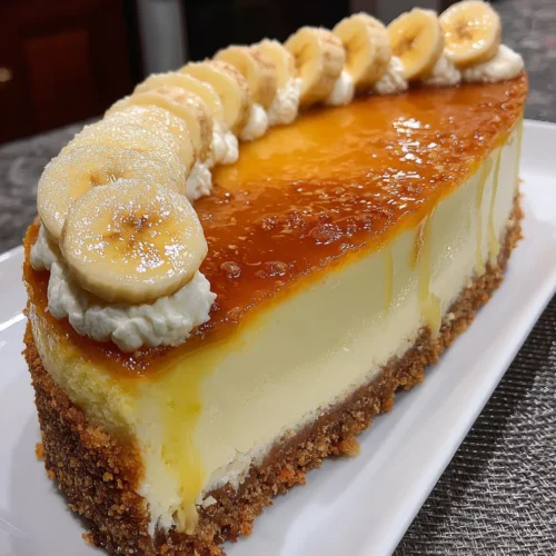 Banana Cream Cheesecake